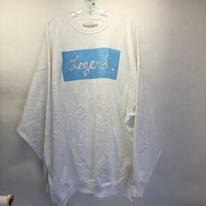 Dead Stock Legend Sweatshirt White Mens XXXL